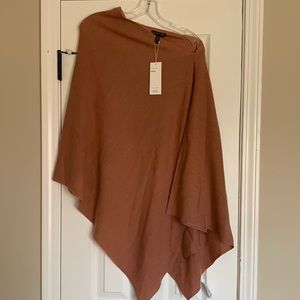 NWT Eileen Fisher merino wool poncho